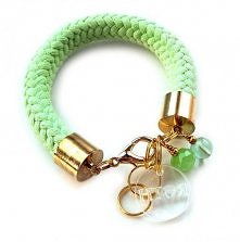 Rope bracelet / miętowa