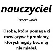 definicja nauczyciela xDD