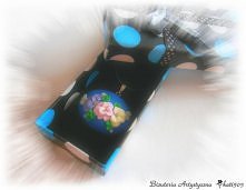 Elegancki kwiatowy naszyjni...