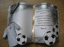 Książka z życzeniami dla nauczyciela w-f :)