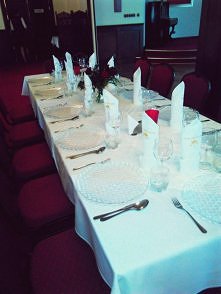 #Stół nakryty na kolacje ;)