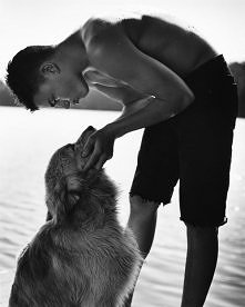 boy&dog