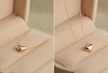 naszyjnik złote serduszko