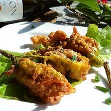 Nadziewane kwiaty cukini z ...