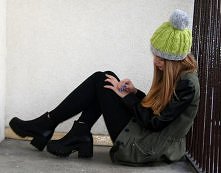 Czapka dostępna na portalu "DaWanda" nick Barabell