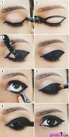 Rewelacyjnie pomalowane oczy