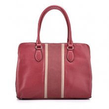 Bordowa uniwersalna torebka damska