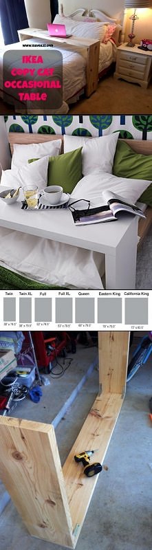 mobilna ławka nad łóżko