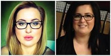 nowa ja- 30 kg mniej blond włosy nowe usta - karmię swoją próżność :) || Wow ! Gratulujemy tej Pani :)