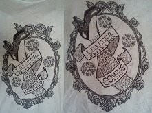 Kolejny, ręcznie malowany t-shirt DIY ;) Wykonuję koszulki na zamówienie z dowolnym wzorem - kontakt ze mną - joannacz0@poczta.onet.pl ^^ 
lub
facebook -> Wieszak DIY :D
Zapr...