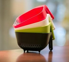 Najlepsze durszlaki na rynku - z rączką, odporne na niskie i wysokie temperatury. W wielu kolorach!