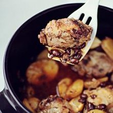 Casserole
z kurczakiem, ziemniakami i fasolą