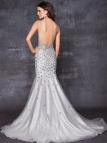 Brush Pociąg Natural Talia Spaghetti Pasy Trąbka Backless