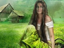 piękna,niewinna wieśniaczka