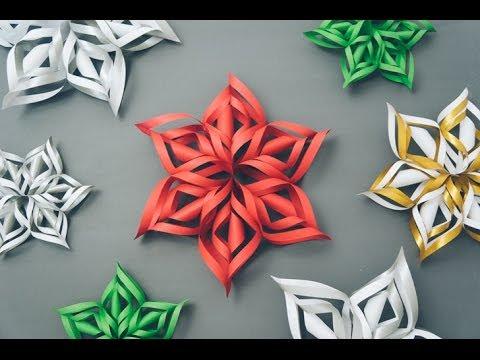 Tutorial: 3D Paper Snowflake