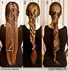 przepiękne długie włosy