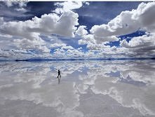 Salar de Uyuni w Boliwii