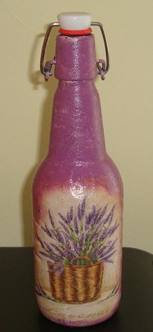 Lawendowa butelka :)