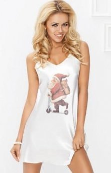 Koszulka Nocna z satyny Dka...