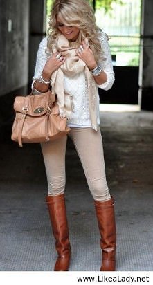 W beżach i brązach