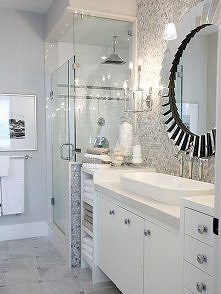 Pomysł na jasną łazienkę.