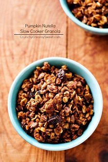 Domowa granola z Nutella