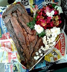 Dekoracja ("wiązanka") na Wszystkich Świętych