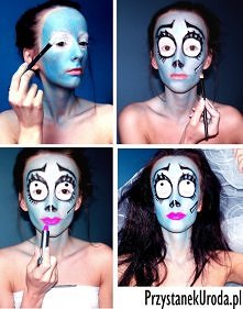 makijaż na Halloween