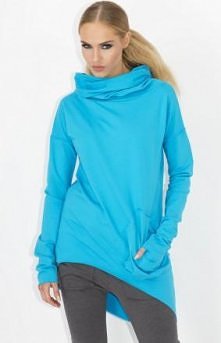 Bluza z golfem Makadamia w Angel.pl