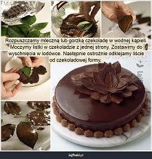 Jak zrobić czekoladowe list...