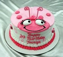 tort biedronka dla dziewczynki