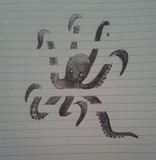 Ośmiorniczka, nudziło mi si...