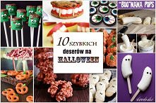 10 szybkich deserów na halloween - ilovebake.pl