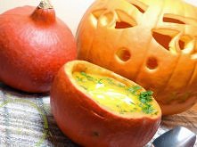 Pyszna kremowa zupa pełna dobroczynnego karotenu.