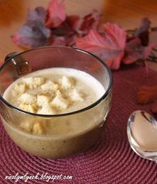 Krem pieczarkowy z grzankami