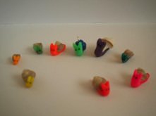 Kilka ślimaczków z muszelkami ktore sama znalazlam:)