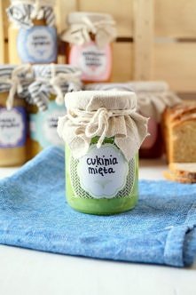 Dżemy cukiniowe-lemonove i cukinia-mięta.