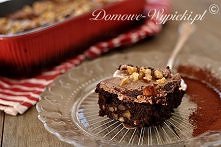 Orzechowe brownies
Składniki:
Ciasto:
125g czekolady gorzkiej
4 jajka
120g cukru
130g masła lub margaryny
50g kakao
100ml słodkiej, płynnej śmietany
50g zmielonych orzechów lub ...