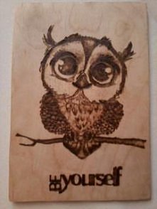 pirografia- sóweczka