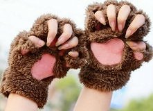 rękawiczki kocie łapki