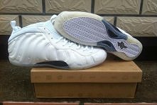 White Summit White Nike Air Foamposite One Basketball Shoes Men's