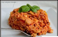 Smażony ryż z kurczakiem