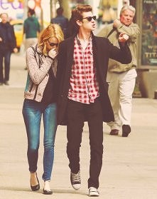 Andrew Garfield & Emma Stone