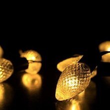 Strawberry Solar Powered Fairy Lights