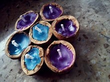 orzechowe świeczki :)