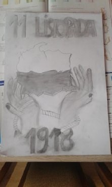 co prawda 11 listopada był w zeszłym tygodniu,  ale dopiero na jutro miałam zrobić tą pracę wiec oto jest :) nie oceniajcie mnie za ostro :)