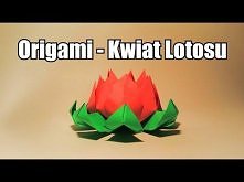 Uwielbiam origami. Zachwycam się tymi cudeńkami od małego. Jakiś czas temu oglądałam nawet filmiki ale dziś postanowiłam że zacznę je składać i złożyłam taki właśnie kwiat lotos...