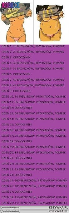 wyzwanie - brzuch ;)