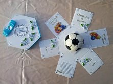 hexagonal box dla małego piłkarza Huberta