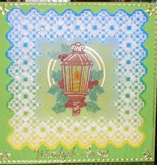 kartka w technice pegaminowej